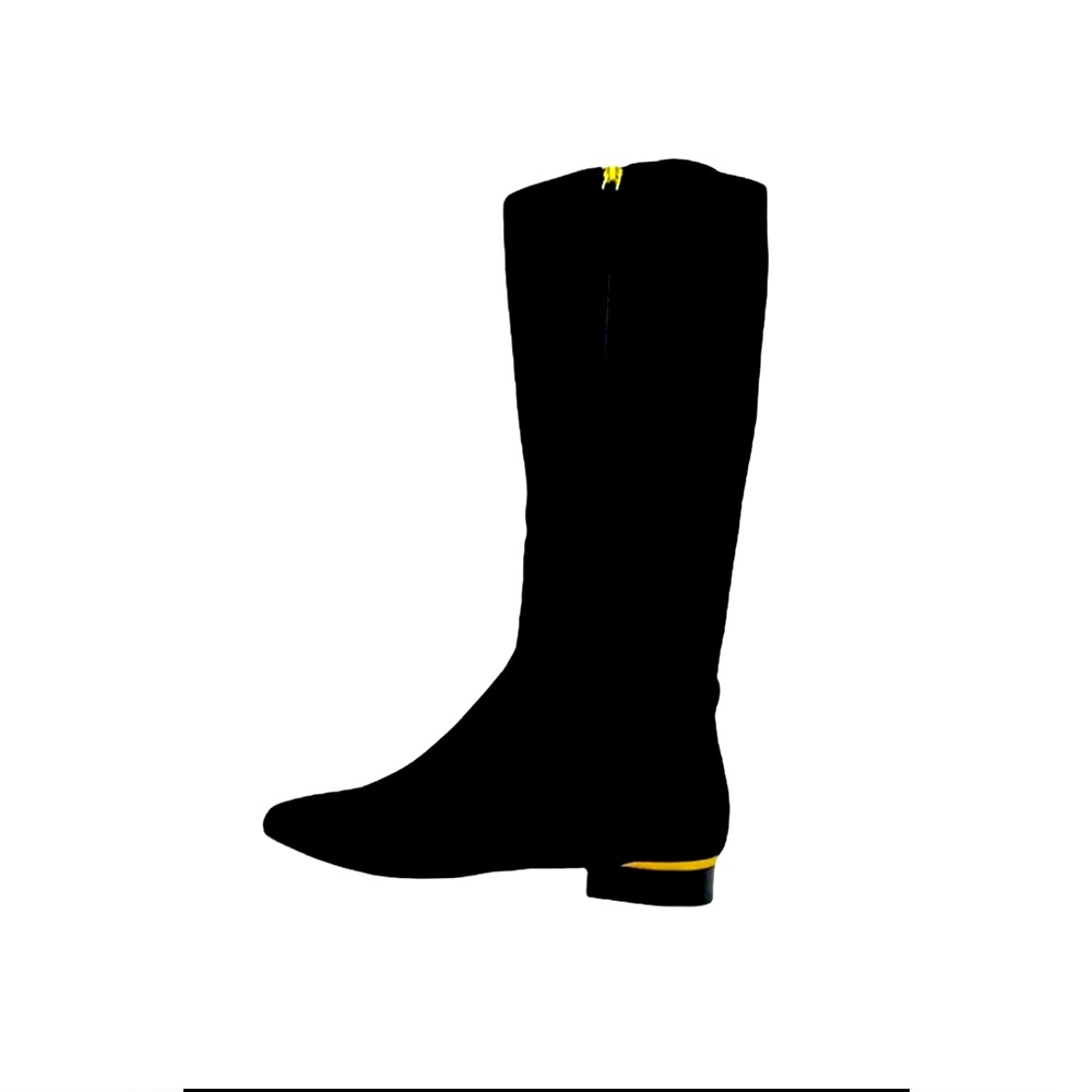 G.I.L.I. Leather Tall Chandra Boots Black Women's Size 9